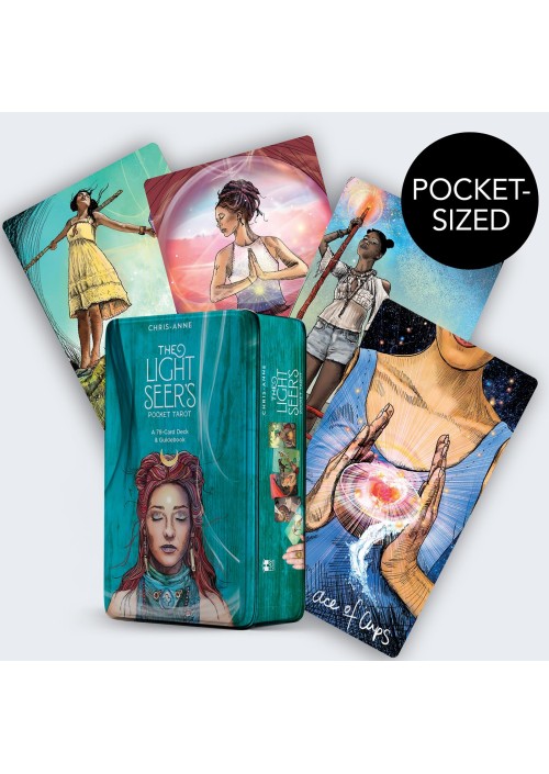 The Light Seers Tarot Deck In a Tin by Chris Anne