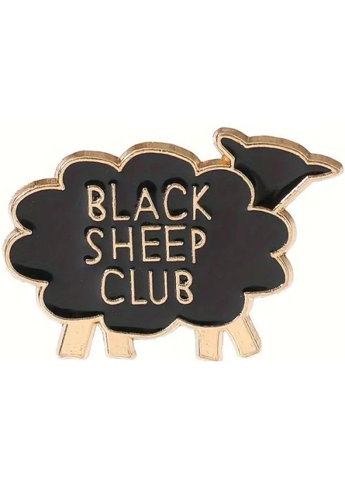 Black Sheep Club Enamel Pin