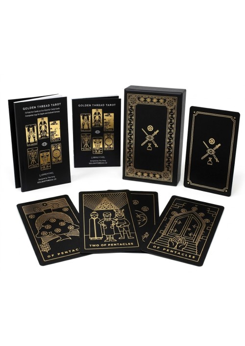 Secondhand Golden Thread Tarot Deck by by Tina Gong