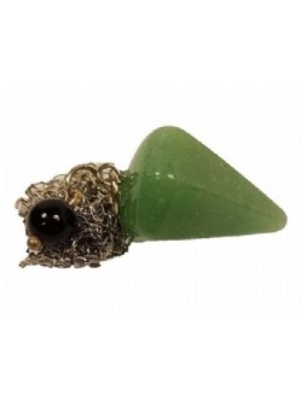 Green Aventurine Crystal Pendulum 